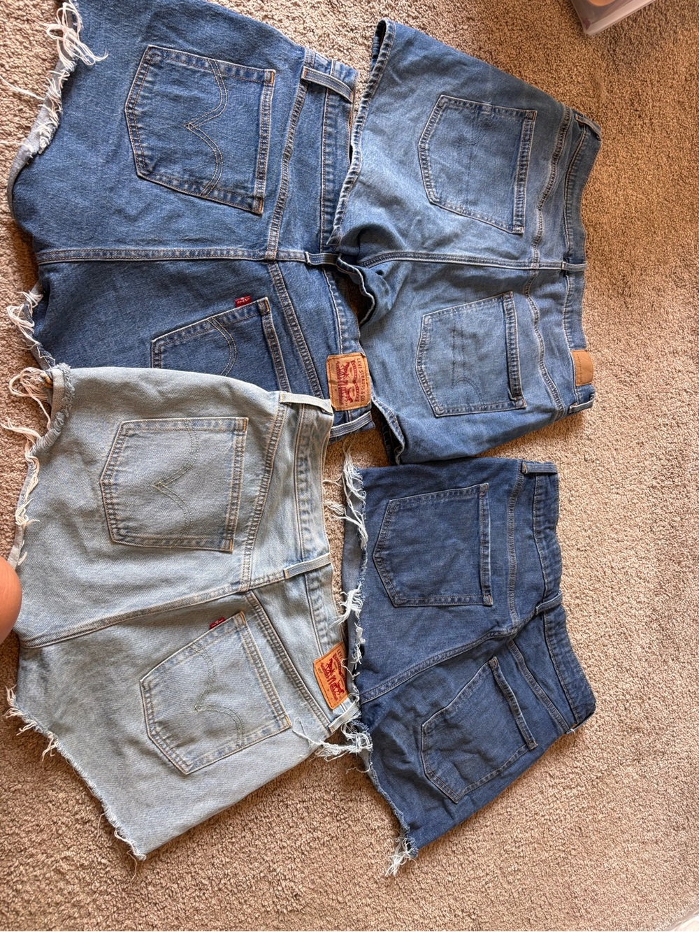 Women’s Distressed Denim Shorts Bundle